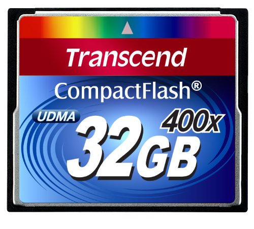 Transcend Premium 32GB CF 400x Flash Memory