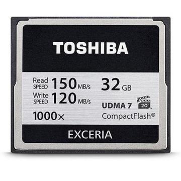 Toshiba Exceria 32GB CompactFlash 1000x Memory Card