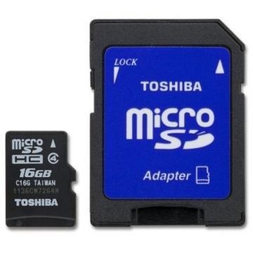 Toshiba 16GB MicroSD Card Class 4