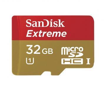 SanDisk 32GB Extreme microSDHC 300X Card