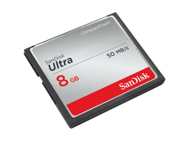 SanDisk 8GB Ultra Compact Flash Card