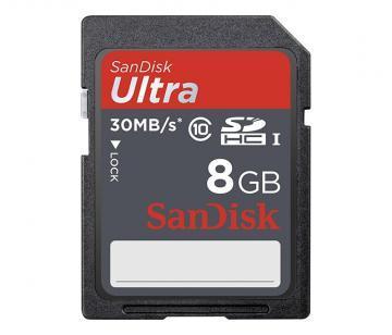 SanDisk 8GB Ultra SDHC Card