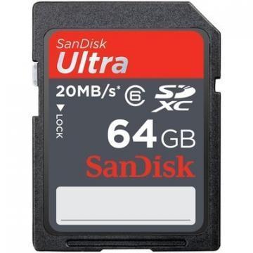 SanDisk 64GB Ultra SDHC Card