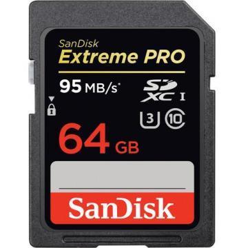 SanDisk 64GB Extreme Pro SDHC Card