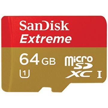 SanDisk 64GB Extreme microSDHC 300X Card
