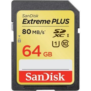 SanDisk 64GB Extreme SDXC Uhs C10 Card
