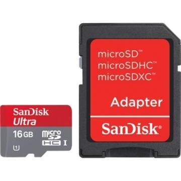 SanDisk 16GB Ultra C10 Android MicroSD Card