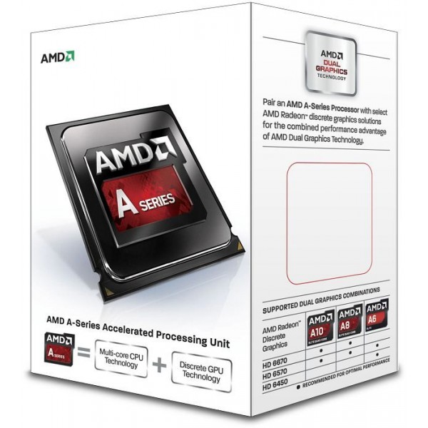 AMD A4 6300 Dual Core APU 3.9GHZ Processor FM2