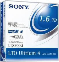 Sony LTO-4 Ultrium 800GB/1.6TB Data Cartridge 1-Pack