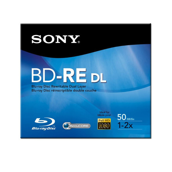 Sony Blu-Ray Disc 50GB Recordable Dual Layer 4x