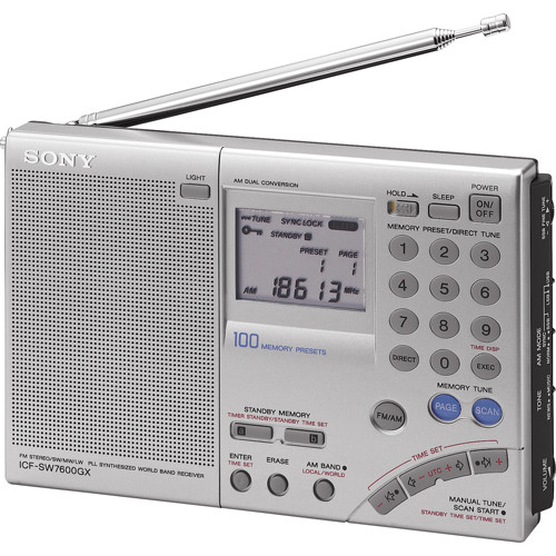 Sony FM Stereo Multi-Band World Band Receiver Radio