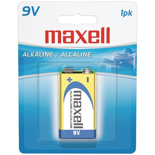 Maxell Premium Alkaline Battery 9V Battery
