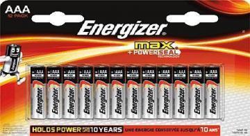 Energizer Alkaline Max AAA Batteries 12pack