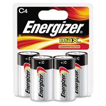 Energizer Alkaline Max C Batteries 4pack