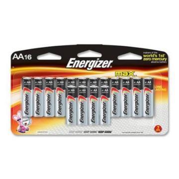 Energizer Alkaline Max AA Batteries 16pack