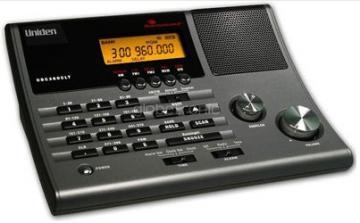 Uniden UBC360CLT Base Scanner with Clock Radio