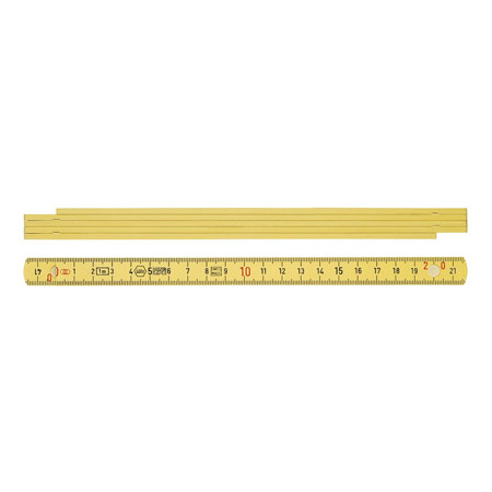 Wiha Longlife folding metre rule, 1 m, metric, 5 segments