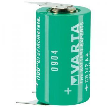 Varta Lithium Manganese Dioxide, 950 mAh, 3 V, 1/2AA, PCB  Battery