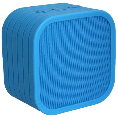 Vivitar Blue Neon Cube Wireless Bluetooth Speaker