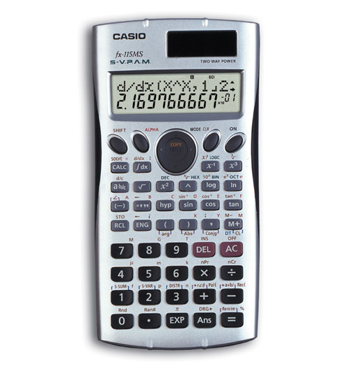 Casio FX-115MSPLUS Scientific Calculator with 279 Functions