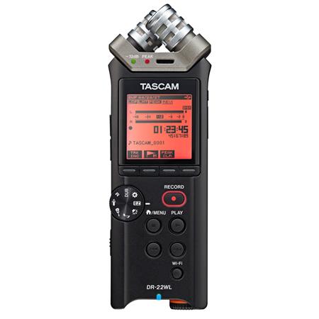 TASCAM DR-22WL Portable Handheld Recorder With Wi-Fi