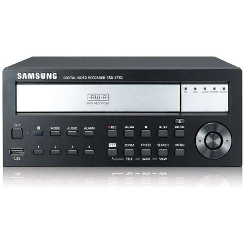 Samsung Techwin 4-Channel Real-Time H.264 DVR, 500GB HDD