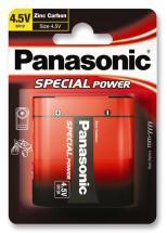 Panasonic Zinc Carbon, 4.5 V, 3 x R12 Battery