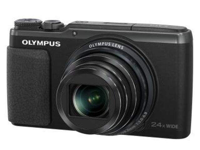 Olympus Stylus Traveller SH-60 16MP Digital Camera Black