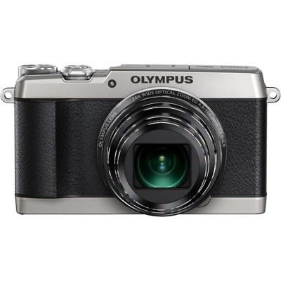Olympus Silver Stylus Traveller SH-1 16MP Digital Camera