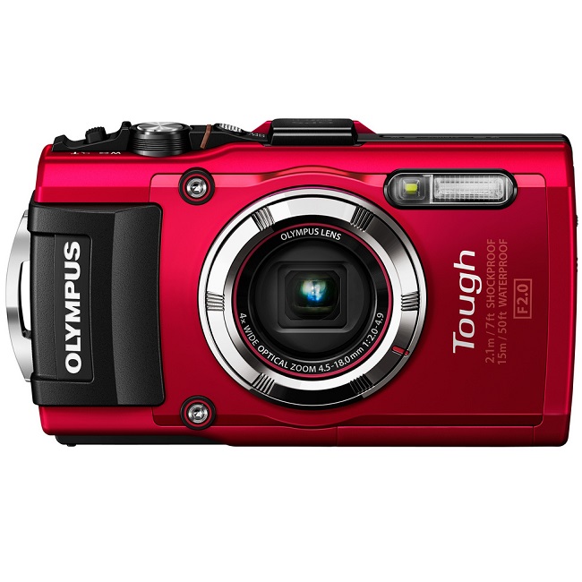 Olympus Stylus Tough TG-3 16MP Red Digital Camera