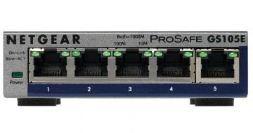 Netgear Prosafe Plus 5 Port Gigabit Ethernet Switch