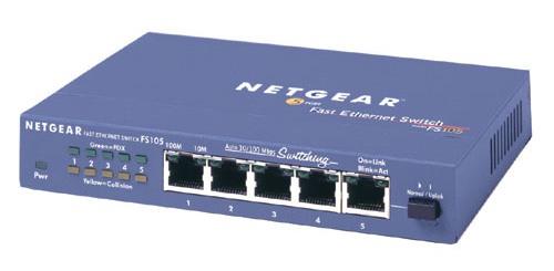 Netgear 5 Port Fast Ethernet Switch
