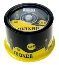 Maxell CD-R Media Spindle Pack (50 Pack)
