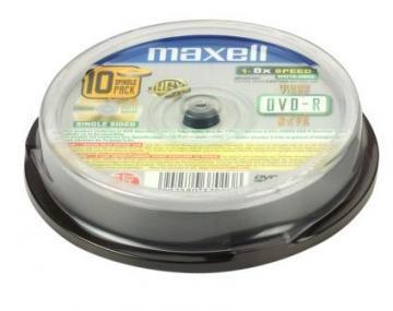 Maxell DVD+R Spindle 10-Pack