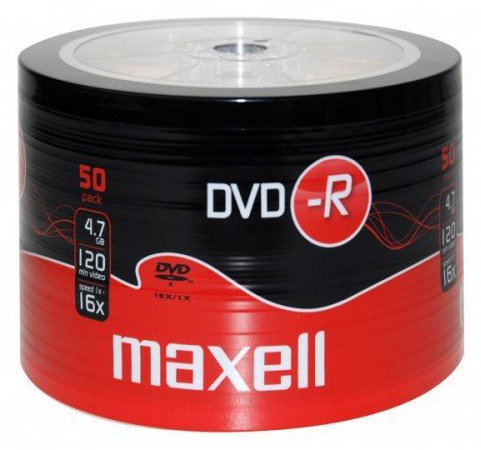 Maxell DVD-R Spindle 50-Pack