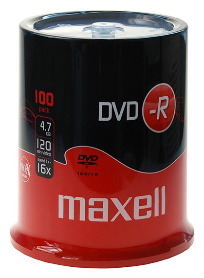 Maxell DVD-R Spindle 100-Pack