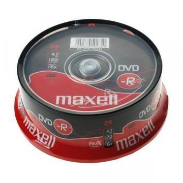 Maxell DVD-R Spindle 25-Pack