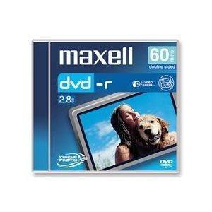 Maxell 60 Minute Camcorder DVD-R Media