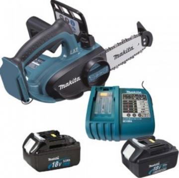 Makita Electric 18V Chainsaw with 2 batteries