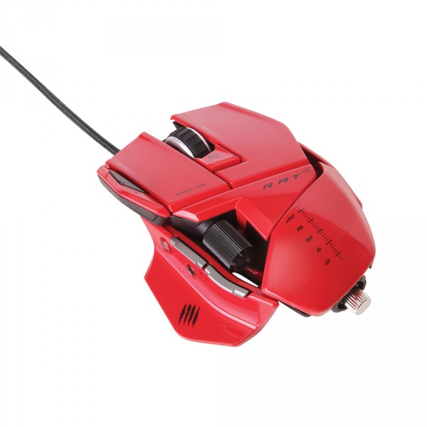 Mad Catz Red R.A.T. 5 Gaming Mouse