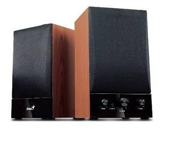 Genius SP-HF1250B Hi-Fi Wood Speakers