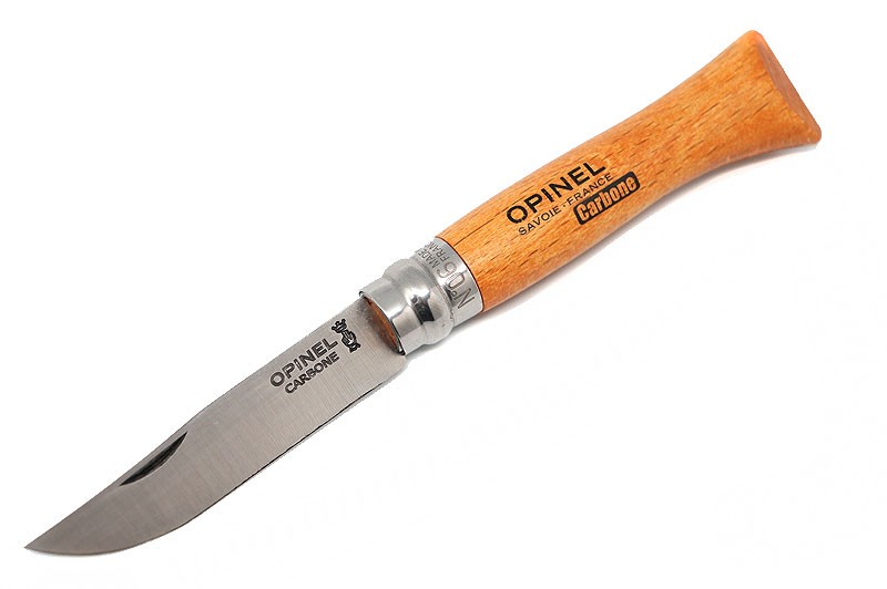 Opinel Carbon Steel 6 VRN knife