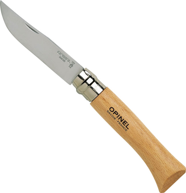 Opinel Stainless Steel 10 VRN knife