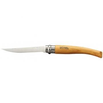 Opinel 10cm SLIMLINE beechwood handle knife