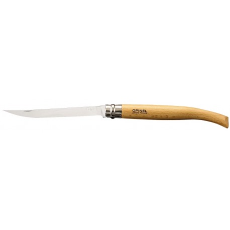 Opinel 15cm SLIMLINE beechwood handle knife