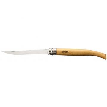 Opinel 15cm SLIMLINE beechwood handle knife