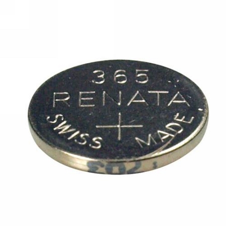 Renata Silver Oxide, 40 mAh, 1.55 V, 365 Battery