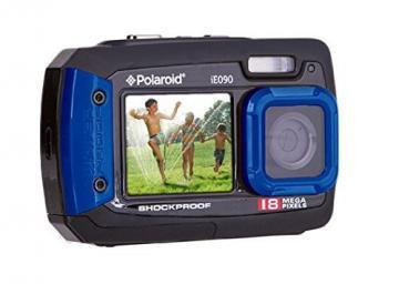 Polaroid Blue iE090 18MP Dual Screen Waterproof Camera