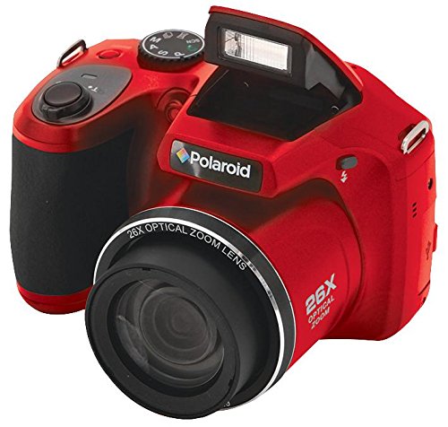 Polaroid 16MP iS2634 Red Optical Zoom Camera