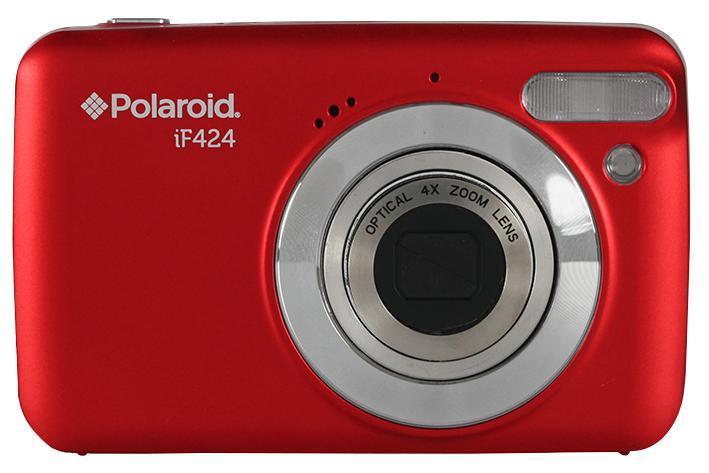 Polaroid 14MP iF424 Red Digital Camera